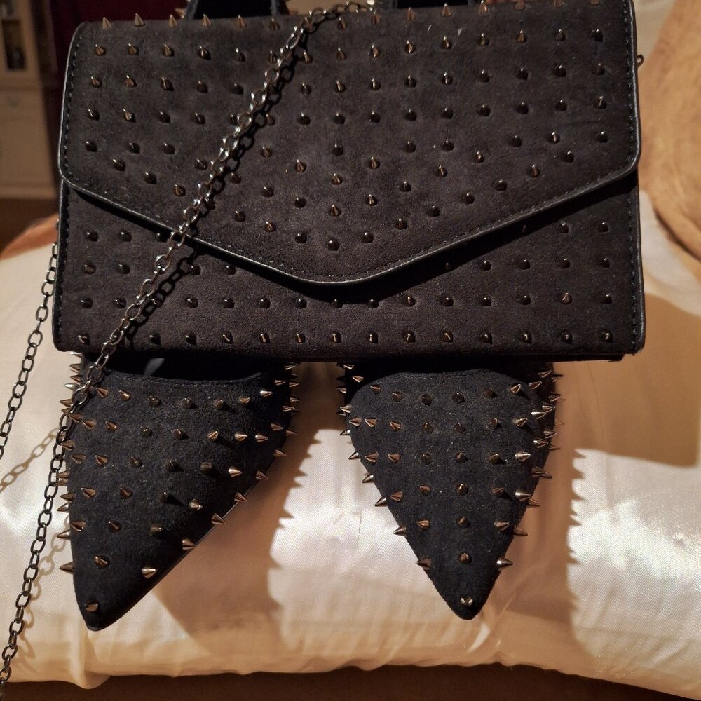 Spiked stilletos